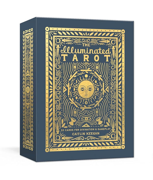 The Illuminated Tarot - Card Games & Gift Giving - The Illuminated Art Series Tarot Cards - Modern Tarot Deck, Cards - Illustrated, Art Series Edition, | 53 Unique Cards for Divination & Gameplay | cover image