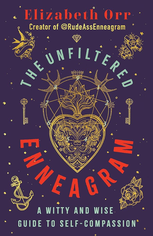 The Unfiltered Enneagram: A Witty and Wise Guide to Self-Compassion cover image