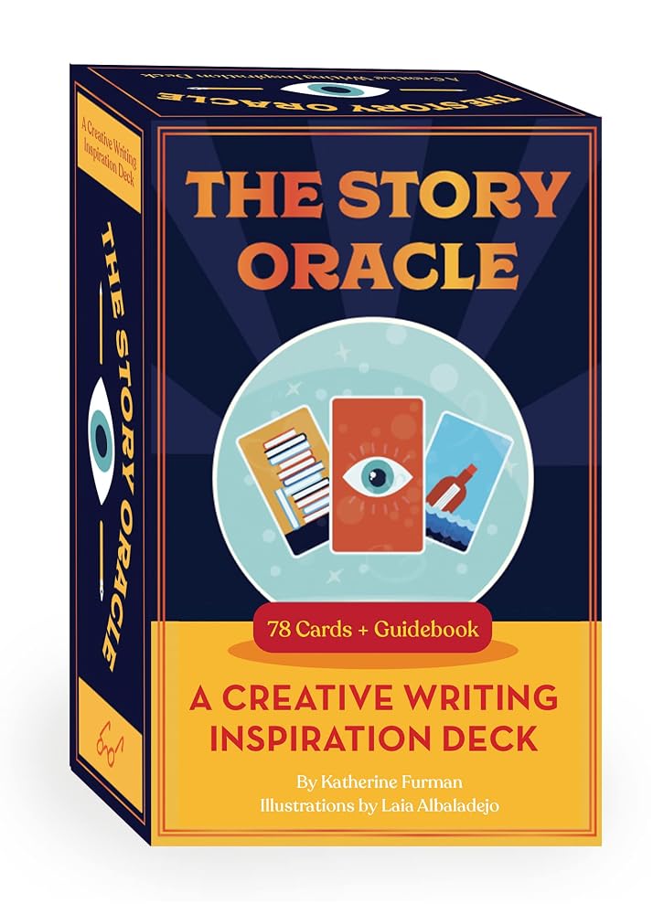 The Story Oracle: A Creative Writing Inspiration Deck--78 Cards and Guidebook cover image