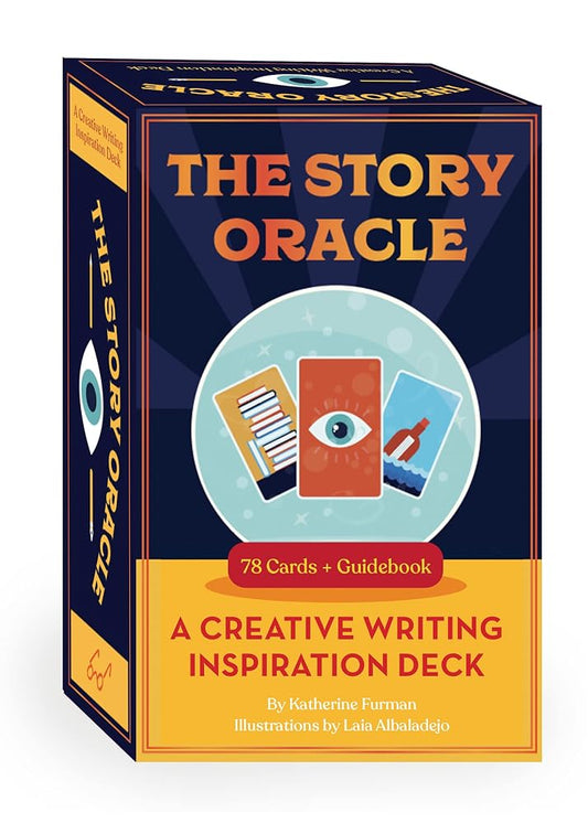 The Story Oracle: A Creative Writing Inspiration Deck--78 Cards and Guidebook cover image