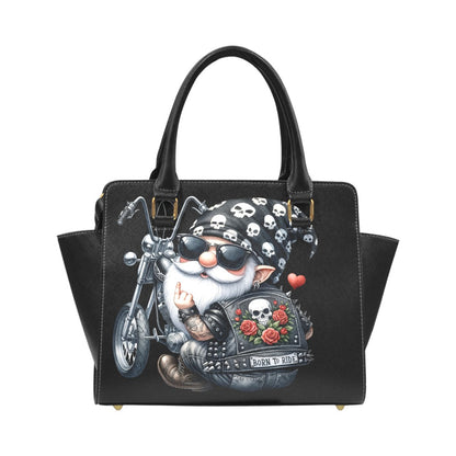 Biker Gnome Classic Shoulder Handbag