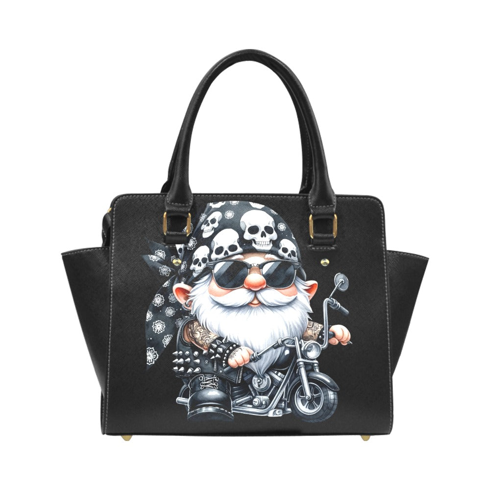 Biker Gnome Classic Shoulder Handbag