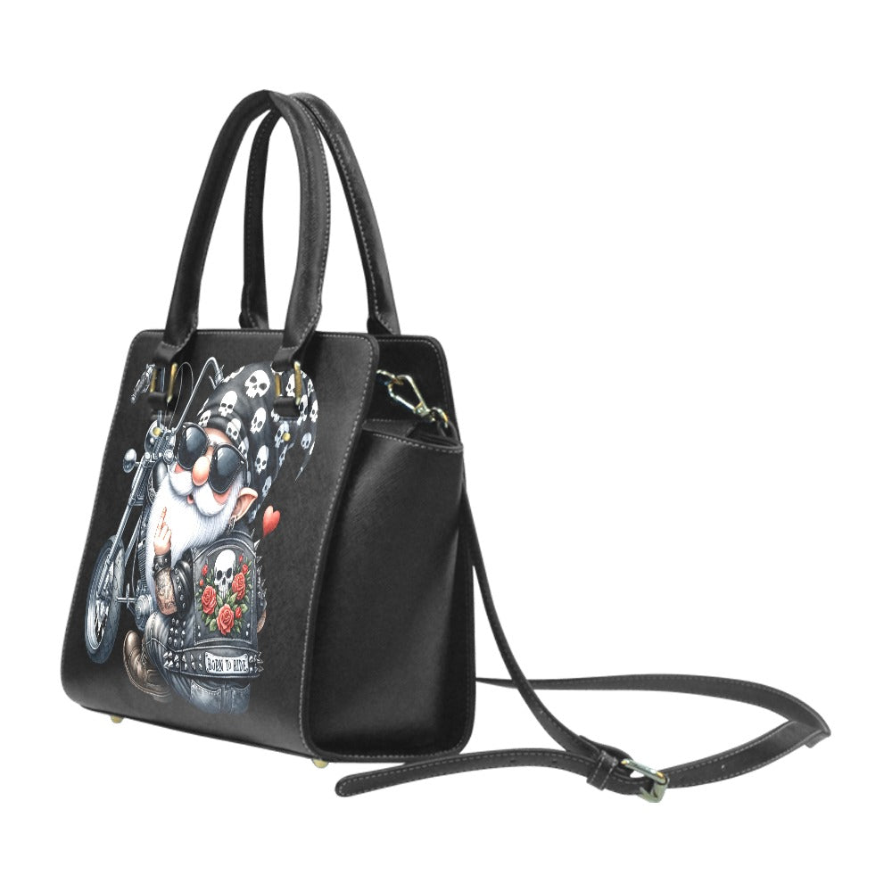 Biker Gnome Classic Shoulder Handbag