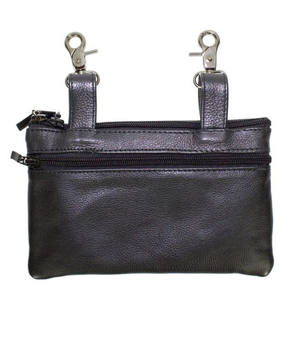 All Naked Cowhide Leather Turquoise Butterfly Belt Bag