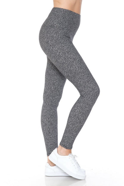 Yoga Style Banded Lined Leggings