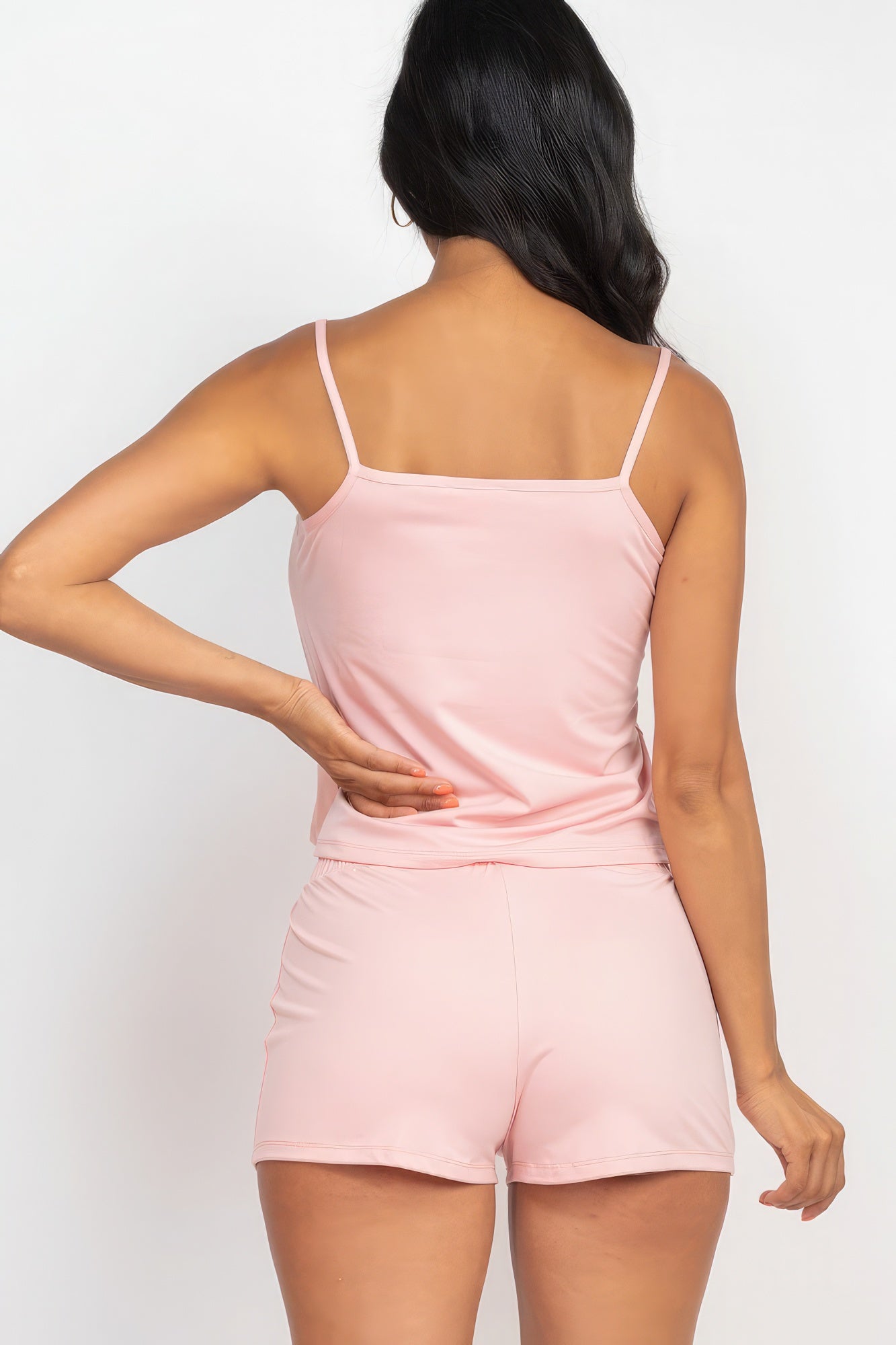 Blush Cami Top & Shorts Set