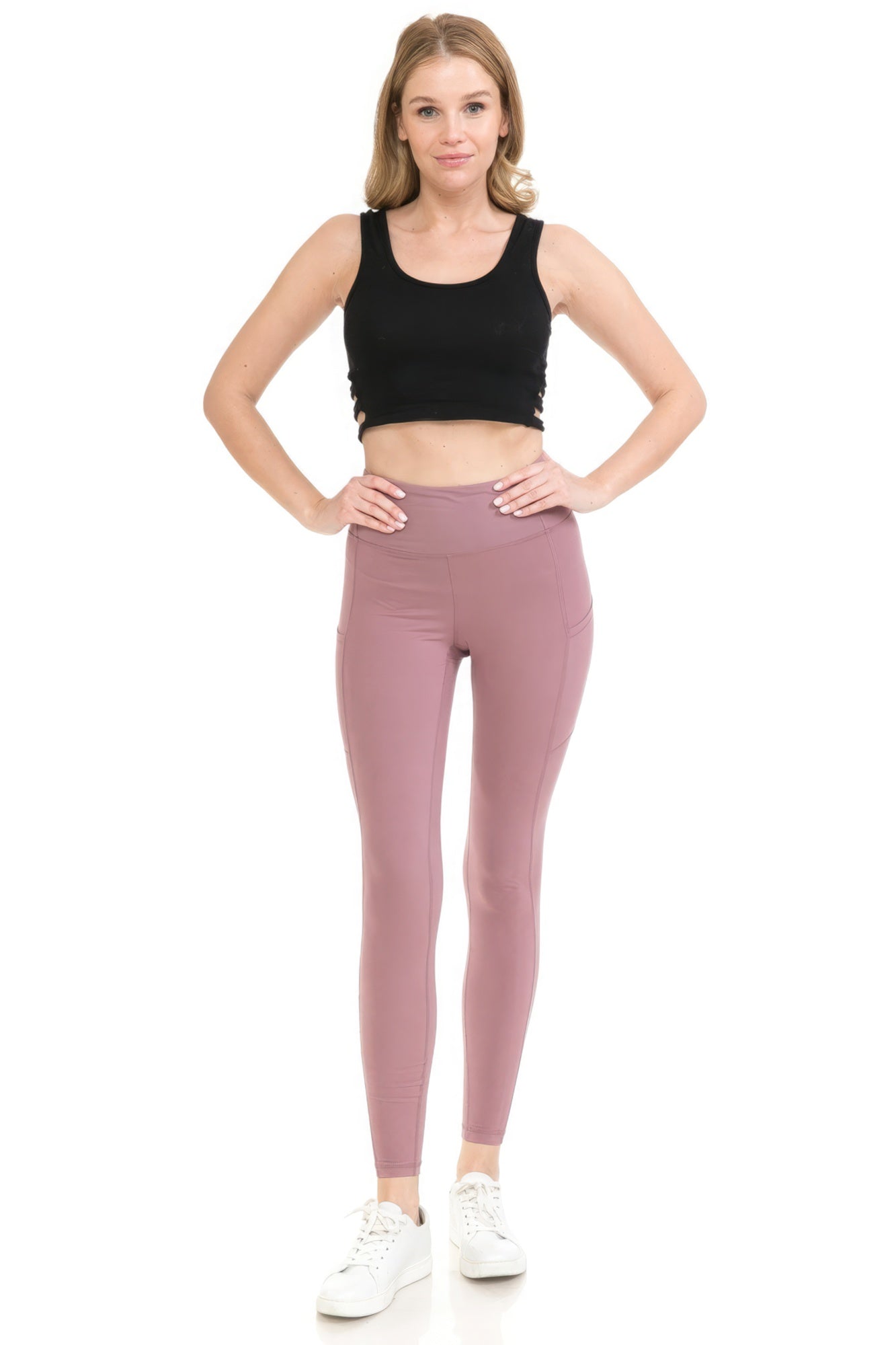 Lunar Rock Full Length Performance Activewear Leggings