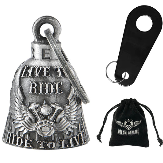 Eagle Wings with V-Twin Engine Motorcycle Bell