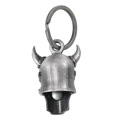 Viking Helmet Skull Black Stone Eyes Motorcycle Bell