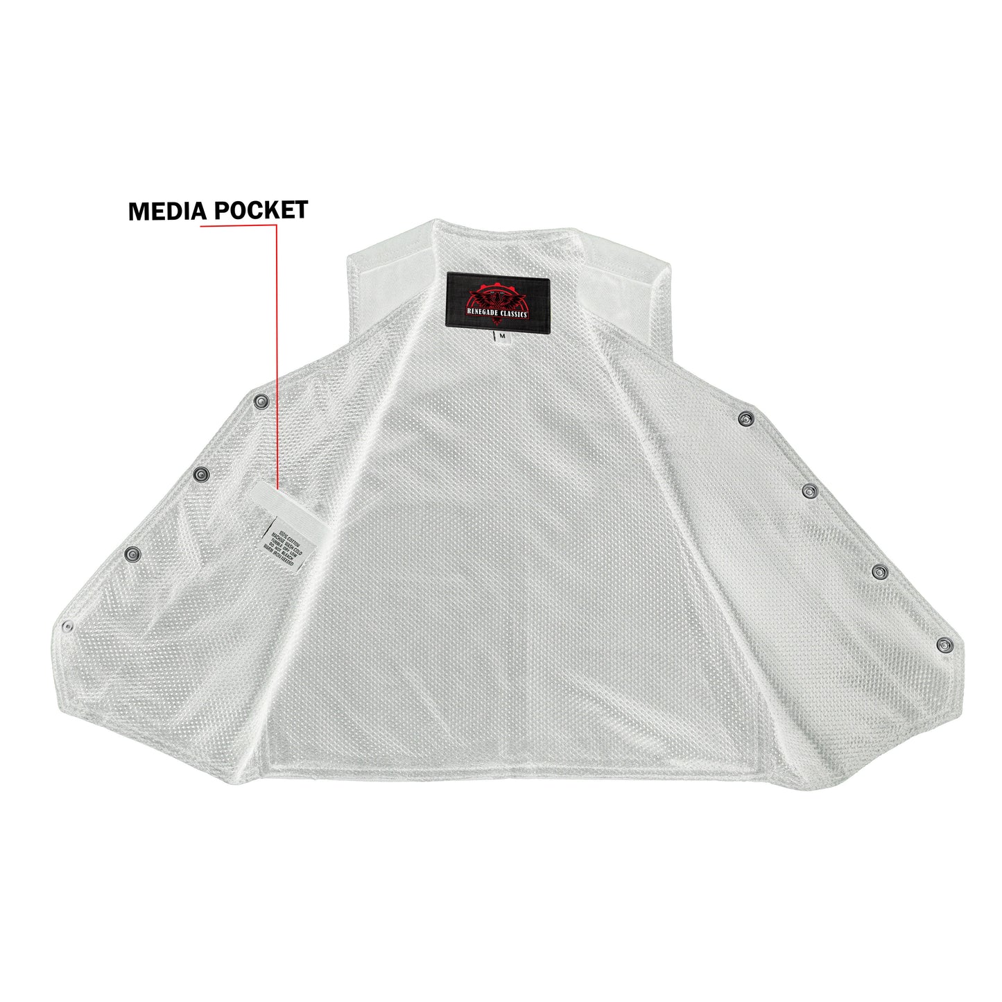 Women's 6 Pocket Denim Utility Vest - Black