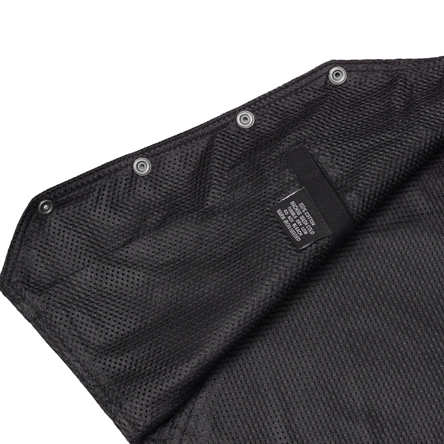 Women's 6 Pocket Denim Utility Vest - Black