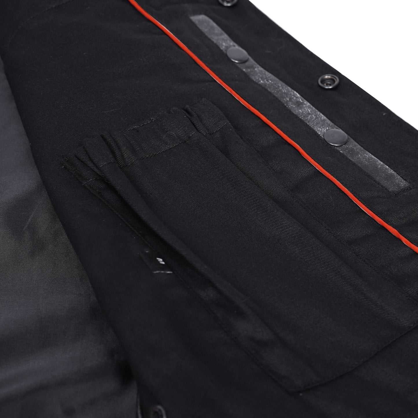 Men's Gray Single Back Panel Smart Access Pockets Vest