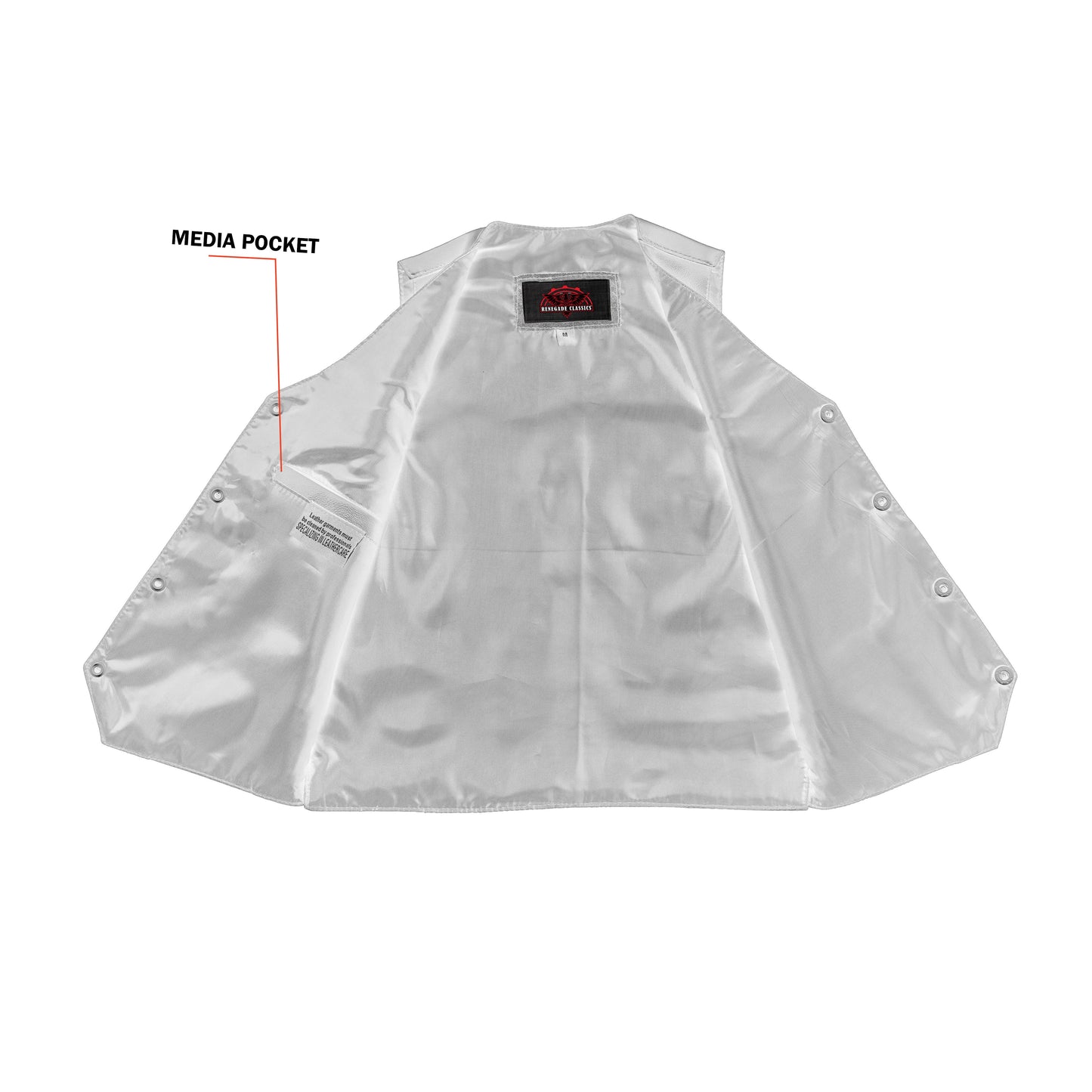 Kids Traditional Style Plain Side Vest