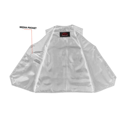 Kids Traditional Style Plain Side Vest