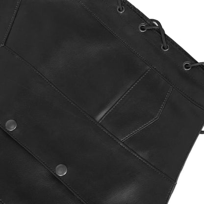 Kids Traditional Style Side Lace Vest