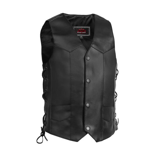 Kids Traditional Style Side Lace Vest