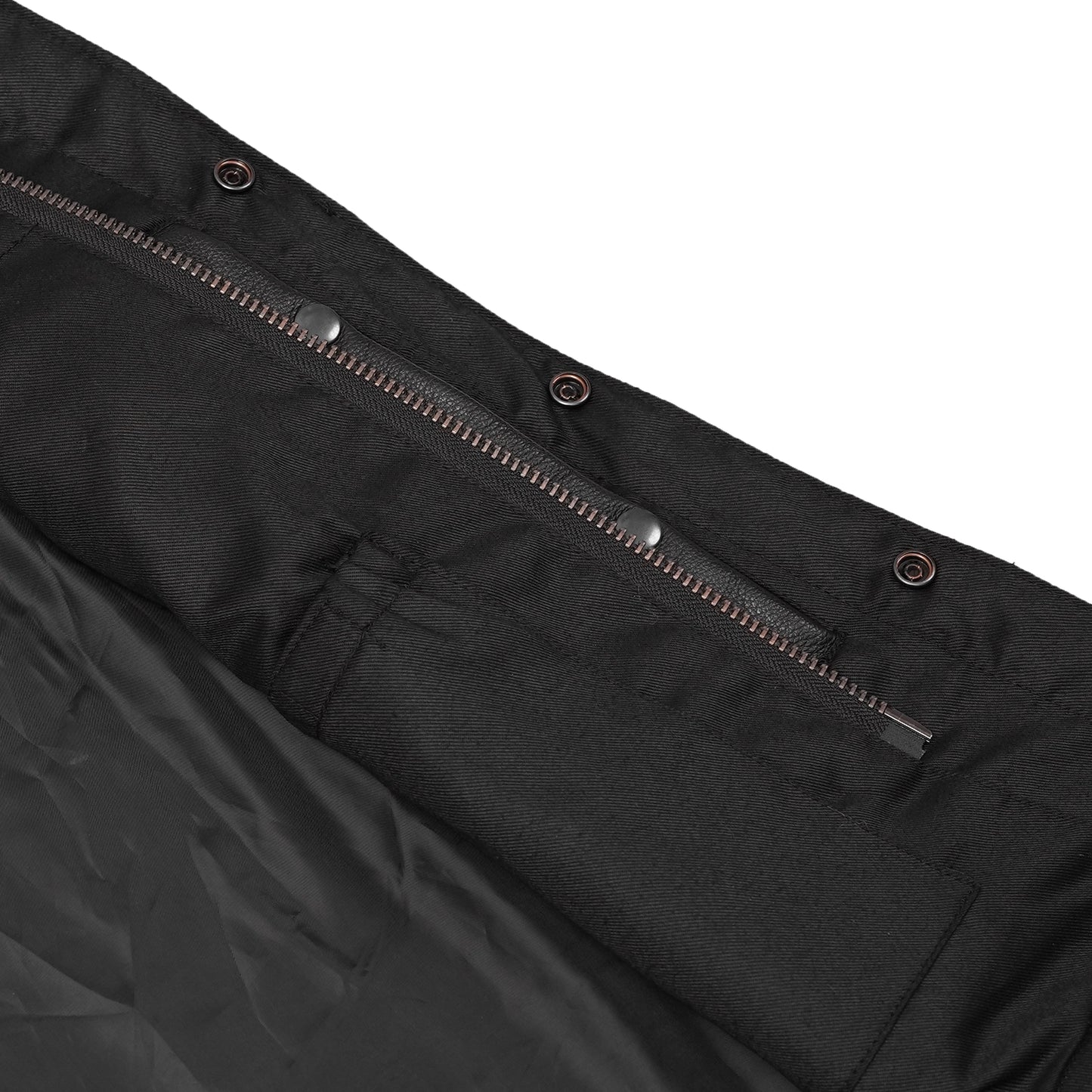 Men's Combat Black motorcycle Leather Vest - Gun Pockets & Side Laces