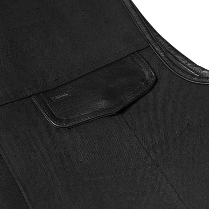 Canvas Material Single Back Panel Concealment Vest