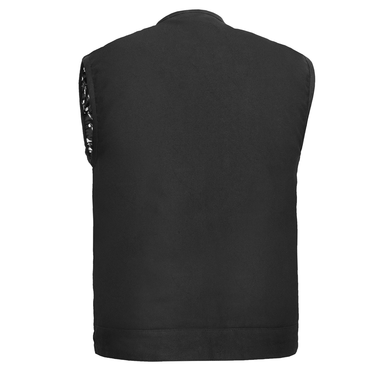 Men's Modern Utility Style Canvas Vest