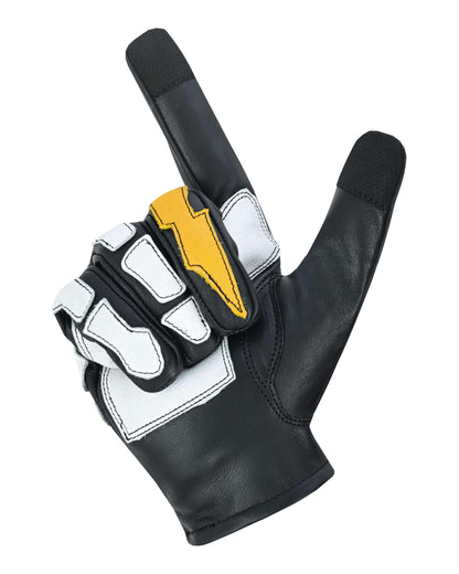 Men's Devil Hands Leather Gloves - Renegade Classics