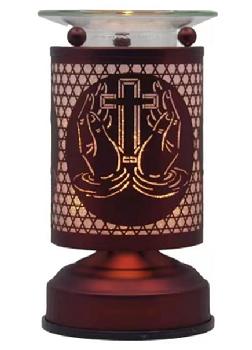 Praying Hands Touch Oil Burner