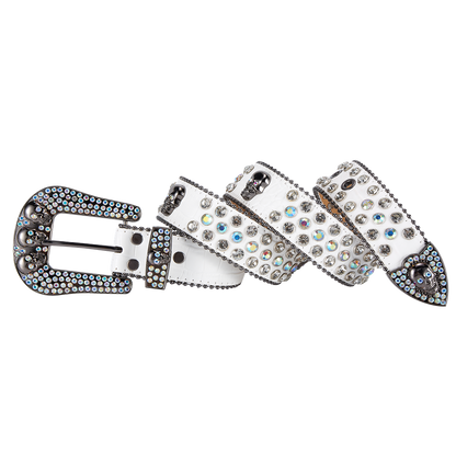 Western Fashion Bling Bling Rhinestones Crystal Diamond Belt