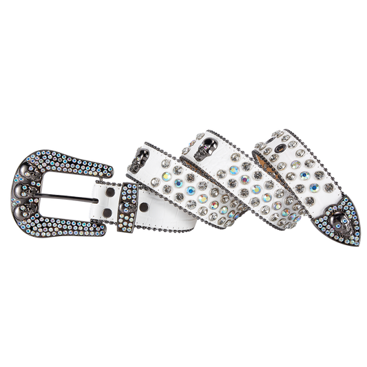 Western Fashion Bling Bling Rhinestones Crystal Diamond Belt