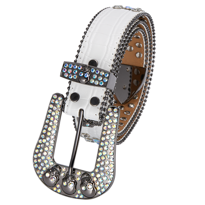 Western Fashion Bling Bling Rhinestones Crystal Diamond Belt