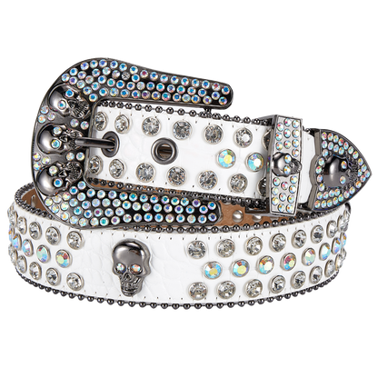 Western Fashion Bling Bling Rhinestones Crystal Diamond Belt