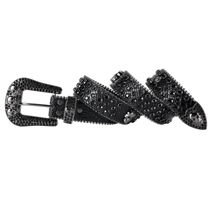 Western Fashion Bling Bling Rhinestone Crystal Diamond Belts