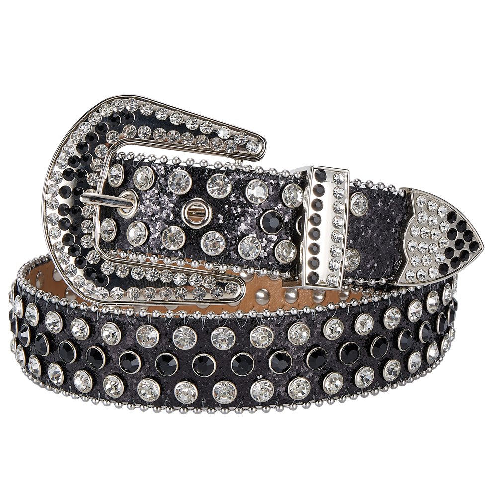 Western Fashion Bling Bling Rhinestones Crystal Diamonds Belt