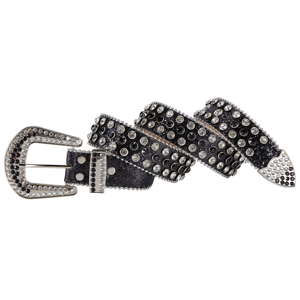 Western Fashion Bling Bling Rhinestones Crystal Diamonds Belt