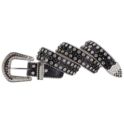 Western Fashion Bling Bling Rhinestones Crystal Diamonds Belt