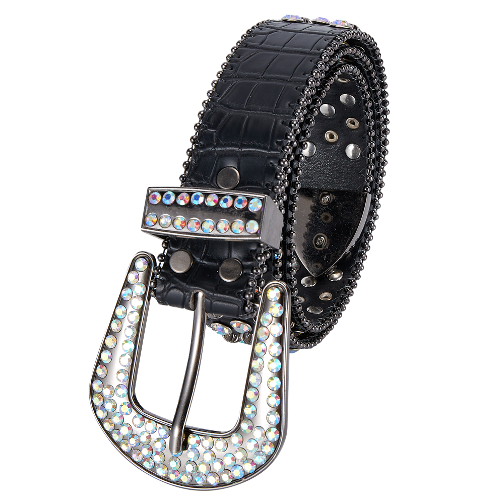 Western Fashion Bling Bling Rhinestones Crystal Diamond Belt