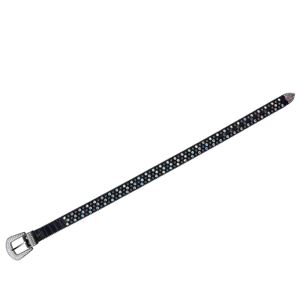 Western Fashion Bling Bling Rhinestones Crystal Diamond Belt