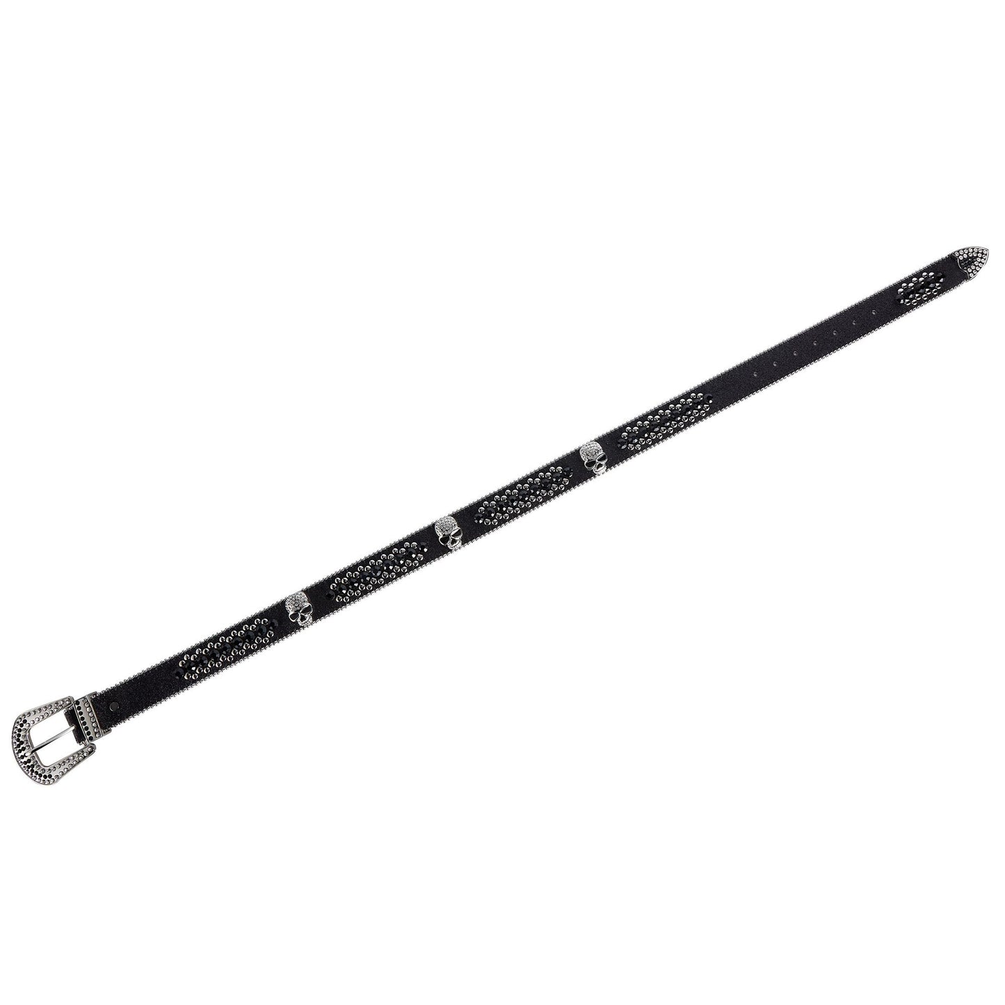 Western Fashion Bling Bling Rhinestones Crystal Studded Belt