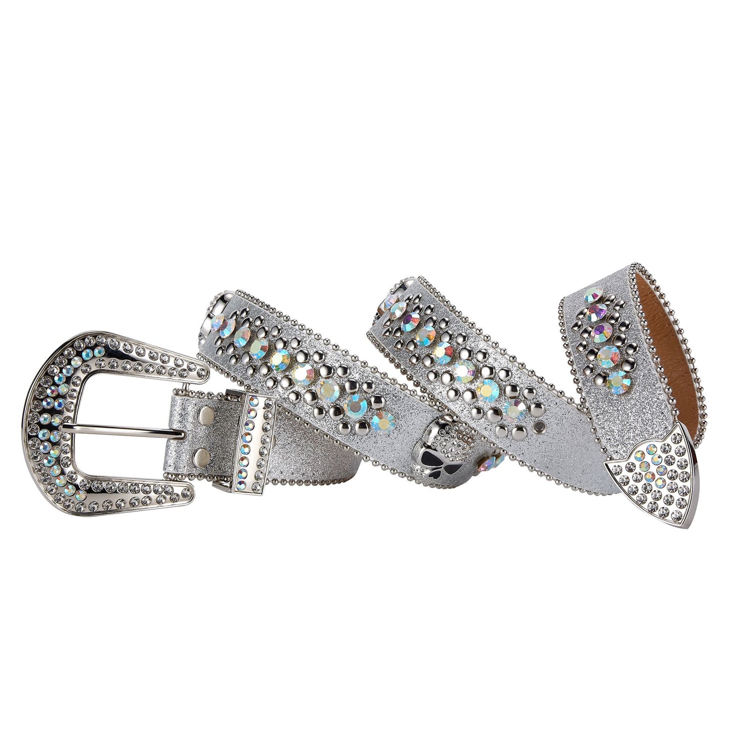 Western Fashion Bling Bling Rhinestones Crystal Design Belts