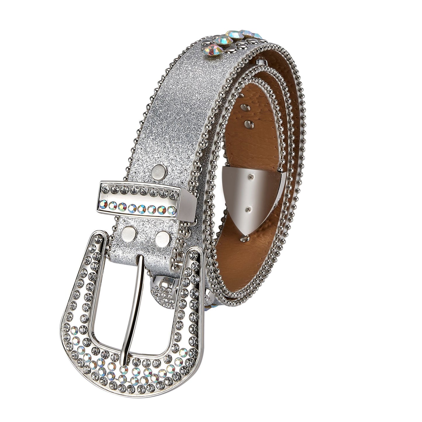 Western Fashion Bling Bling Rhinestones Crystal Design Belts