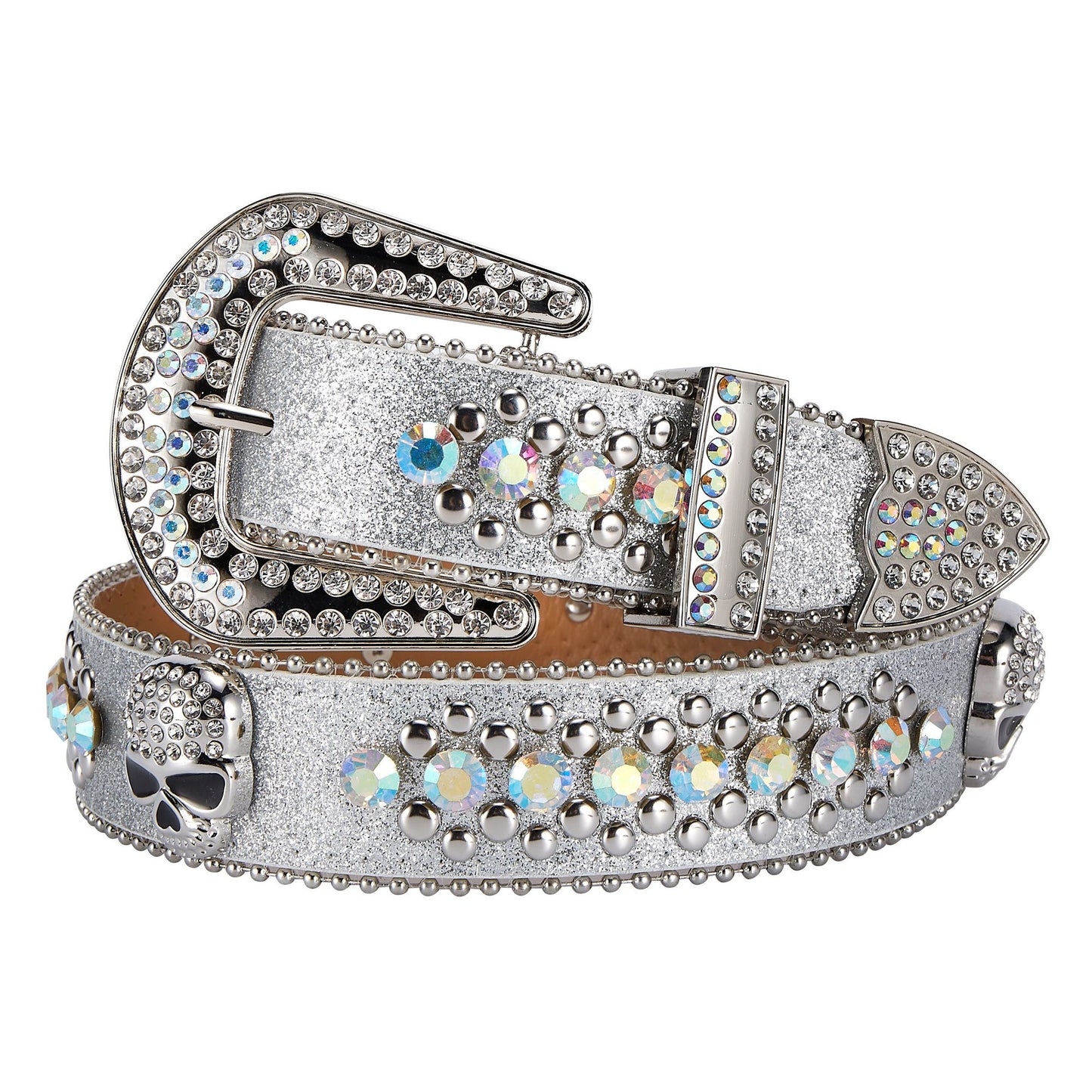 Western Fashion Bling Bling Rhinestones Crystal Design Belts