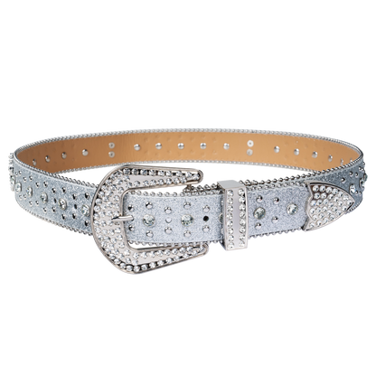 Western Fashion Bling Bling Rhinestones Crystal Diamond Belt