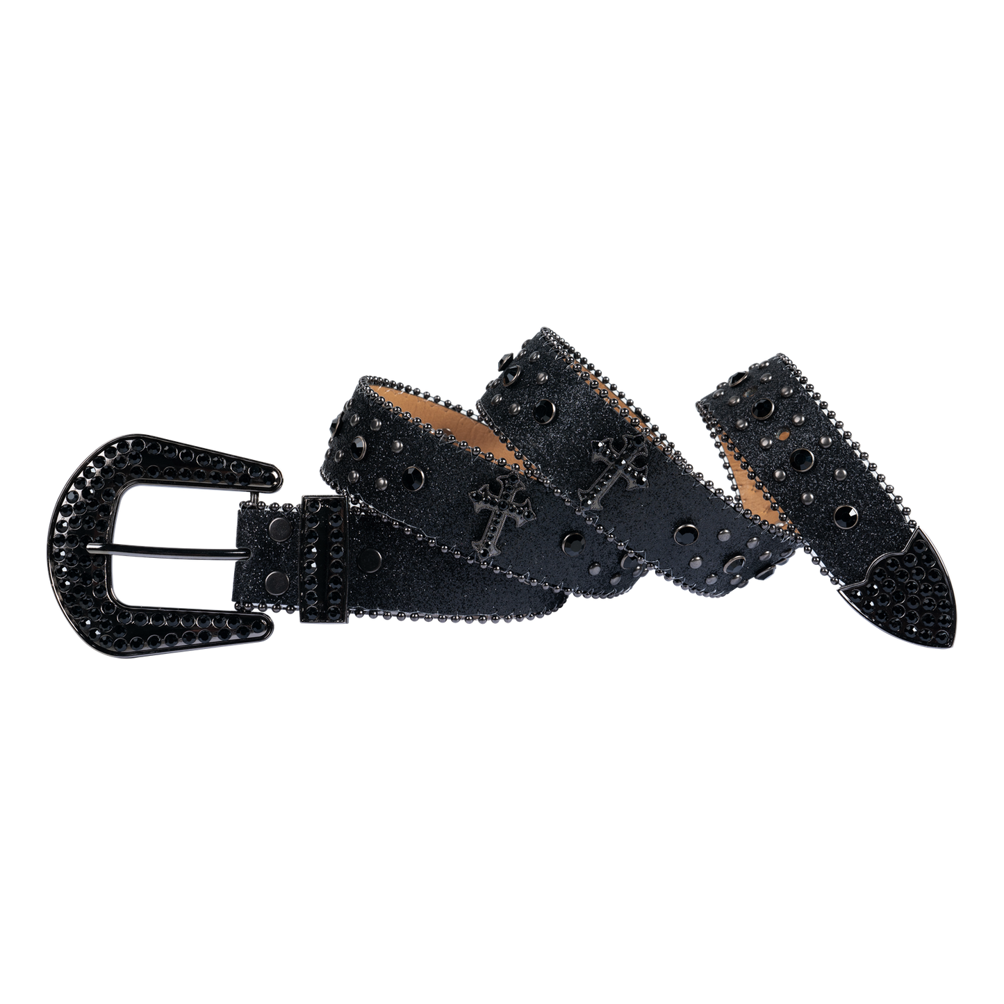 Western Fashion Bling Bling Rhinestone Crystal Diamond Belt