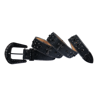 Western Fashion Bling Bling Rhinestone Crystal Diamond Belt