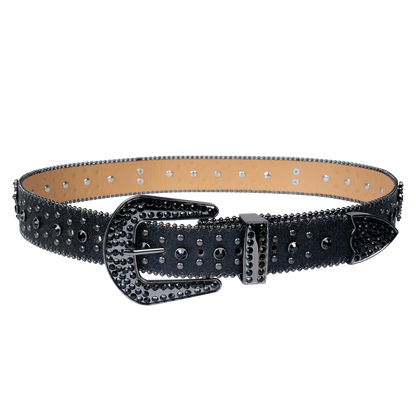 Western Fashion Bling Bling Rhinestone Crystal Diamond Belt