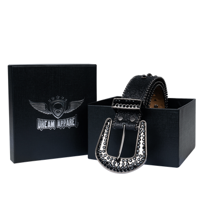 Western Fashion Bling Bling Rhinestone Crystal Diamond Belt