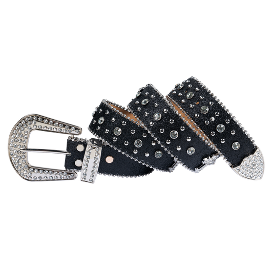 Western Fashion Bling Bling Rhinestones Crystal Diamonds Belt