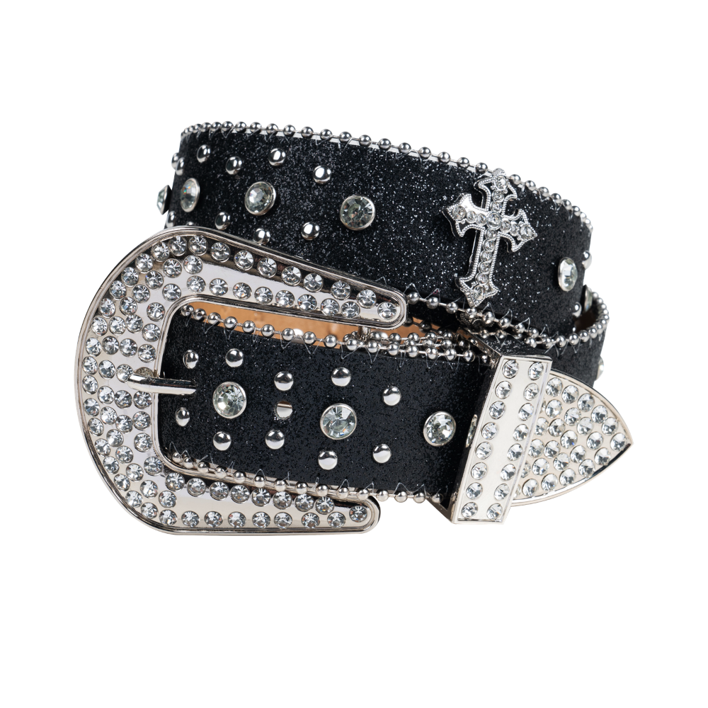 Western Fashion Bling Bling Rhinestones Crystal Diamonds Belt