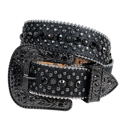 Western Fashion Bling Bling Rhinestones Crystal Diamond Belts