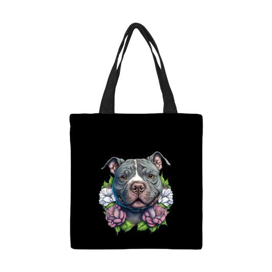 Dog Canvas Tote Bag - Small