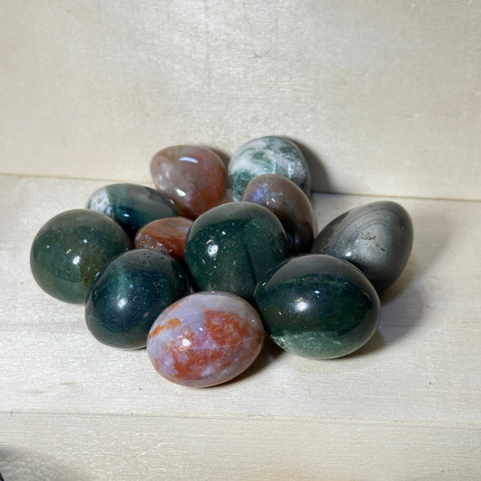 Fancy Jasper Tumbled Pocket Stone