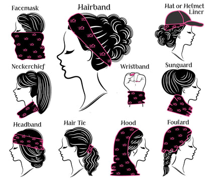 Scatter Open Road Girl Neck Gaiter 7 Colors